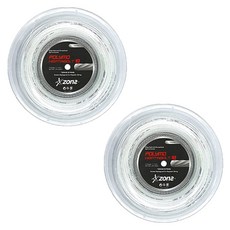 zons HEPTABOLT 18 麻花網球線, 白色, 2個