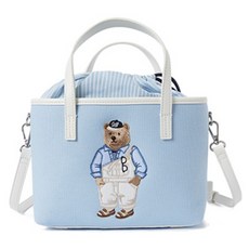 WHO.A.U 男女通用 Steve 帆布托特包, 50 藍色