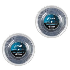 zons Hexploding 18六角網球拍線, 灰色, 2個