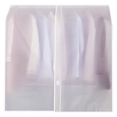 레드봄봄 高級半透明衣物罩 防塵套 衣架套 掛衣套, 3個, 1入