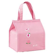 Misoroun 保溫保冷便當袋, 淺粉色, 1個