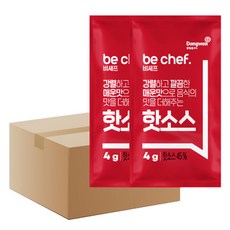 Be Chef 辣醬, 4g, 1000個