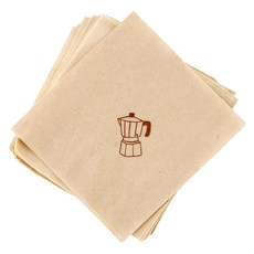 TOGOPACK 摩卡壺雞尾酒餐巾, 800入, 1個, 棕色