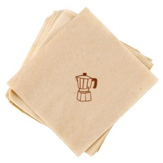 TOGO PACK 摩卡壺雞尾酒餐巾, 400入, 1個, 棕色
