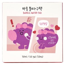FRANKLIIN 유아용 바를 볼따구팩 워터패드 10p, 30ml, 1개
