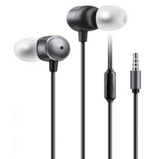 데일리네스트 모던 메탈 유선 이어폰 타입 G 블랙