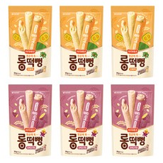 韓國 ivenet 長條米餅 南瓜 30g x 3入 + 紫薯 30g x 3入 組合, 1套, 綜合口味(南瓜/紫薯)