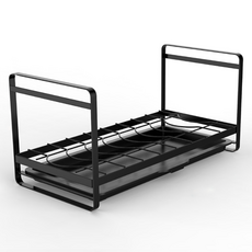 B2WIN 整潔碗盤整理架 B型 碗盤架, 黑色, 1個