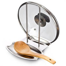 不鏽鋼湯勺架, 銀, 1個