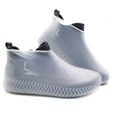 온트리 실리콘 신발 방수커버 S, 화이트, 1세트