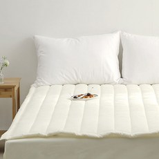 FLORA 日常半超細纖維鬆緊帶床墊, 黃色