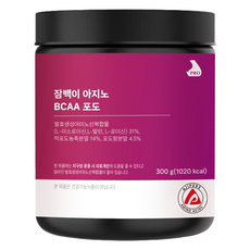 Jambaekee Ajino BCAA 葡萄, 1個, 300g