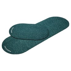 OHSELPIC Objet 可水洗珪藻土腳踏墊 2件組, 1套, 牛津綠