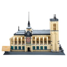 ATTO BLOCK 聖母院大教堂相容積木 5210wg, 1個, 混合色