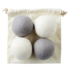 Modern House 洗衣烘乾機羊毛球2款 x 2入組, 1套, 灰色