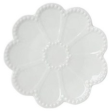 摩登羅馬浮雕盤, 白色, 1個