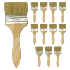 OON 다용도 페인트 도색 도구 붓, 12개