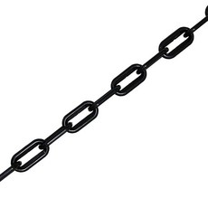 TIS 塑膠安全捲鏈 黑色, 1個