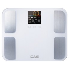 카스 스마트 인바디 블루투스 체지방 체중계, BFA-S8, 화이트, 1개 BFA-S8, 화이트, 1개