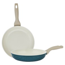 CHEFWAY IH蜂巢平底鍋 藍綠色, 24cm, 1個