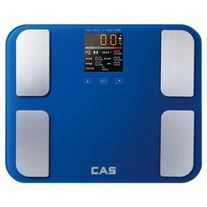 카스 스마트 인바디 블루투스 체지방 체중계, BFA-S8, 블루, 1개
