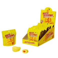 Peach Korea 冷凍乾燥芒果造型軟糖, 18個, 9g