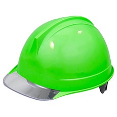 DONGMYUNG 建築工地 工地 頭部保護 頭盔型 透明窗 安全帽 DMS-D-3002(AM-831), 1個, 綠色