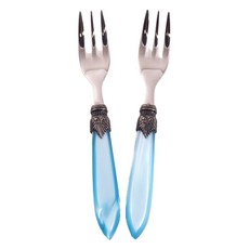 RIVADOSSI SANDRO Raulra 茶叉 天空藍, 2個