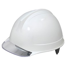 동명 건설현장 공사장 머리보호 투구형 투명창 안전모 아이보리 DMS-D-3002(AM-831), 1개