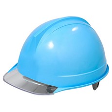 DONGMYUNG 建築工地 工地 頭部保護 頭盔型 透明窗 安全帽 DMS-D-3002(AM-831), 1個, 天空藍