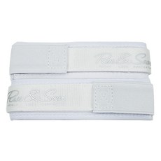 HOWLF Races&Lup拳擊手套轉換器 拉鍊帶, 白色 + 銀色, 1套