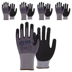 TIS 乳膠塗層手套, 10個