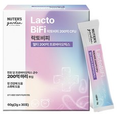 누터스가든 반려동물 락토비피 멀티 200억 프로바이오틱스 영양제, 장건강/유산균, 30회분, 1개