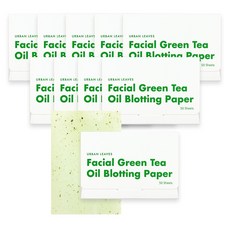 어반리브즈 녹차 기름종이, 10개, 50개입