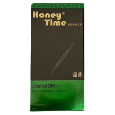 Honey Time 哈妮來 超薄衛生套 004 53mm, 6個, 1盒
