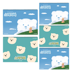 ARTMORE 雙面圖畫日記 13p, 5個, 隨機出貨