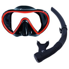 OCEANTAG SEEMON 光學面鏡 OVERVIEW 套組, 紅色