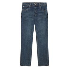 헤지스 남성용 스트레이트 워싱 스트레치 데님 팬츠