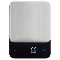 Berthan 不鏽鋼廚房電子秤, 混合色, 1kg, BE-SCALE