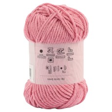 브랜드얀 요즘 뜨는 밀키얀, 95번 로즈핑크, 1개