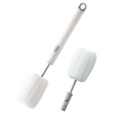 PEONIST 隨行杯清潔刷替換刷頭組, 1套, 白色