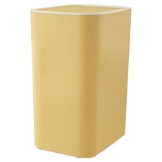 PEONIST 一鍵按壓式窄縫垃圾桶, 黃色