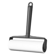PEONIST 簡約滾筒式除塵黏把 黑色, 1個