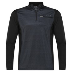 韓國 BUFFALO Pera-us 男性雙色拼接鏤空夏季長袖襯衫 OCTS5BF5440