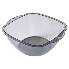 Joinmade 多用途透明臉盆水瓢 中型, 1個, 黑色