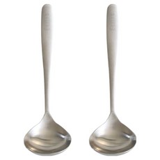 Ecrins 迷你湯勺, 2個, 銀色