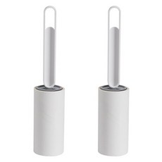 PEONIST 直柄手把除塵滾筒 白色, 2個