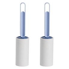 PEONIST 直柄除塵滾筒 藍色, 2個