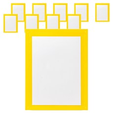 민화샵 전시 파일 세로형 케이스 S240084B, 혼합색상, 10개