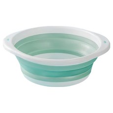 조인메이드 다용도 접이식 대야 대형, 그린, 1개